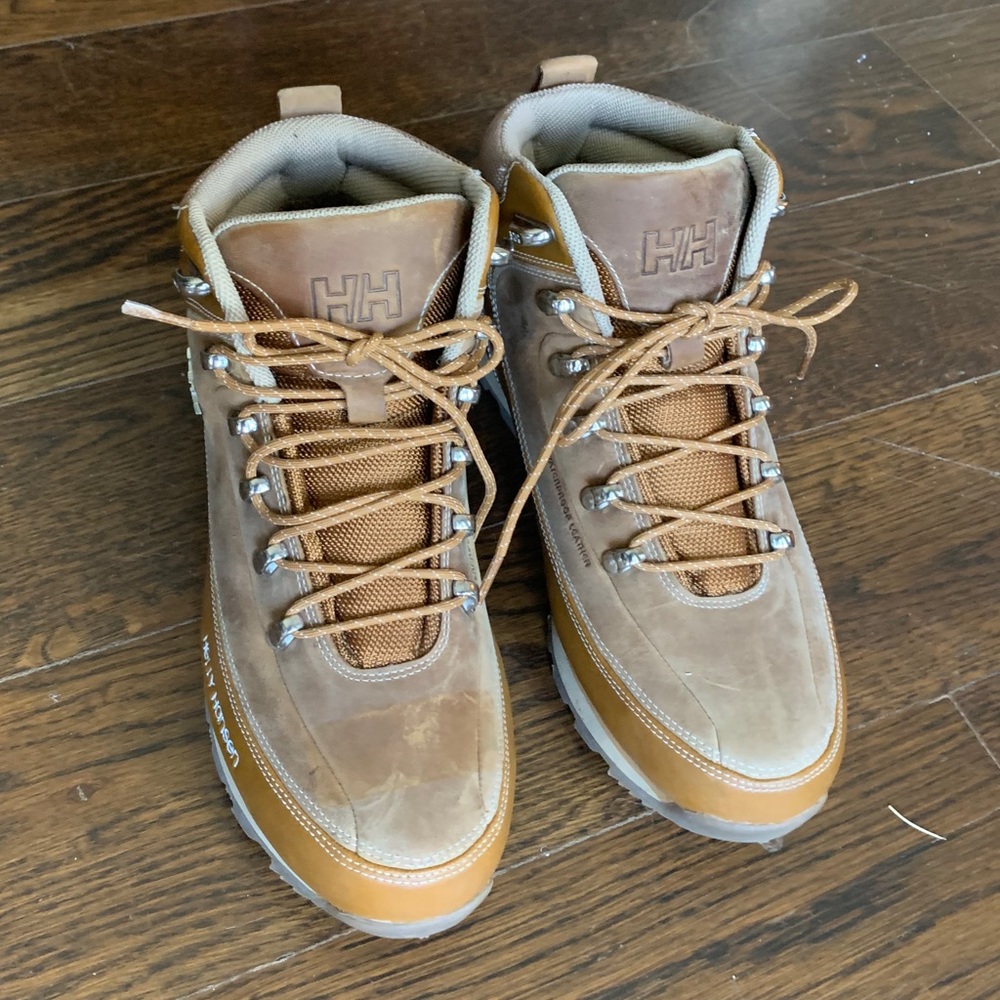 Waterproof Leather Helly Hansen Hiking Boots